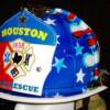 Houston Custom Fire Helmet