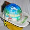 Margaritaville Custom Fire Helmet