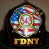Fire helmet shield 9/11 343