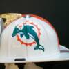 Dolphins Redskins Fire Helmet 