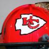 KC Chiefs Fire Helmet 