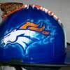 Broncos Fire Helmet 